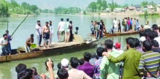 Three youths drown in Jhelum in Hajin; LG, CM express grief Three youths drown, Jhelum, Hajin, Fish Eye