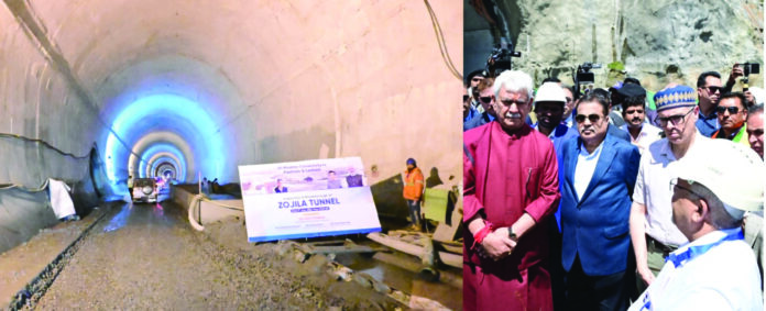 Zojila tunnel breakthrough, Nitin Gadkari, India’s infrastructure history, Fish Eye