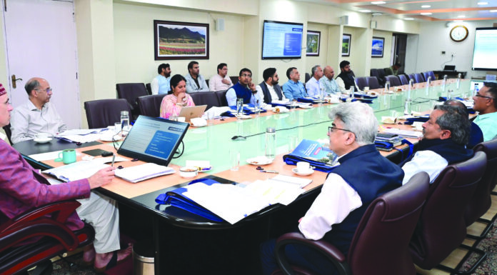 CM Omar chairs 84th Board of Directors meeting of SDA CM Omar, 84th Board, Meeting, SDA, Fish Eye