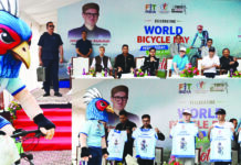 World Bicycle Day: CM Omar flagged off a Cyclothon, launches Jammu Cyclothon campaign World Bicycle Day, CM Omar flagged, Jammu Cyclothon campaign, Fish Eye