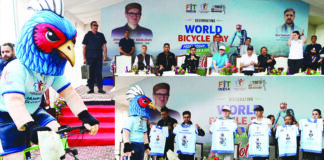 World Bicycle Day: CM Omar flagged off a Cyclothon, launches Jammu Cyclothon campaign World Bicycle Day, CM Omar flagged, Jammu Cyclothon campaign, Fish Eye