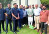 CM Omar Abdullah plants sapling at J&K House, New Delhi on World Environment Day CM Omar Abdullah, J&K House, World Environment Day, Fish Eye