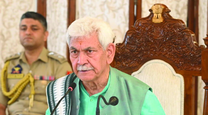 LG Sinha chairs a high-level review meeting on preparations for Amarnath Yatra 2026 LG Sinha, Amarnath Yatra 2026, High-level review meeting, Fish Eye