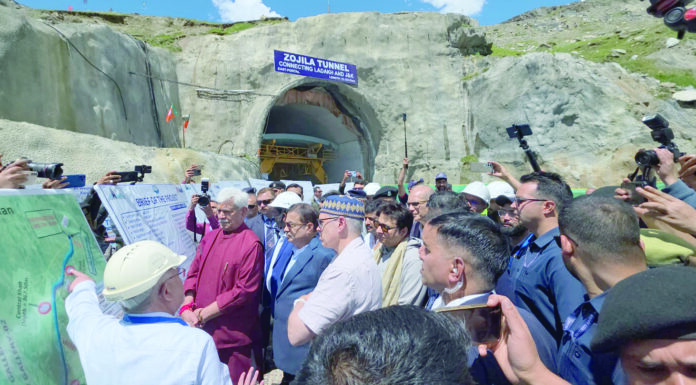 Zojila Tunnel to herald new era of connectivity between J&K, Ladakh: LG Sinha Zojila Tunnel, J&K, Ladakh, New era, LG Sinha, Fish Eye