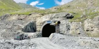 Zojila tunnel set for breakthrough today Zojila tunnel, Breakthrough today, Fish Eye