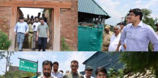 Commissioner SMC Reviews Urban Greening Initiatives During Inspection of Hari Parbat Range Commissioner SMC, Urban Greening Initiatives, During Inspection , Hari Parbat Range, Fish Eye