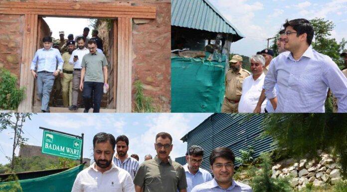 Commissioner SMC Reviews Urban Greening Initiatives During Inspection of Hari Parbat Range Commissioner SMC, Urban Greening Initiatives, During Inspection , Hari Parbat Range, Fish Eye