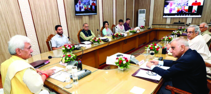 LG Sinha , Donation handling systems, Vaishno Devi shrine, Fish Eye
