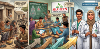 Shaheen Effect : Replacing Dropout Rates with Doctor Rates in India Shaheen Effect, Replacing Dropout Rates, Doctor Rates, India, Fish Eye