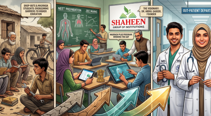 Shaheen Effect : Replacing Dropout Rates with Doctor Rates in India Shaheen Effect, Replacing Dropout Rates, Doctor Rates, India, Fish Eye