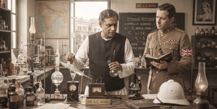 Defying the Empire, Bengali Scientist, Britain , Knowledge, Fish Eye