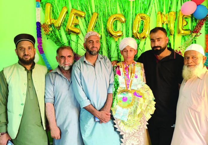 Dastar Bandi Ceremony, Markazi Idara Ruma Reshi, Rahmoo Pulwama, Fish Eye