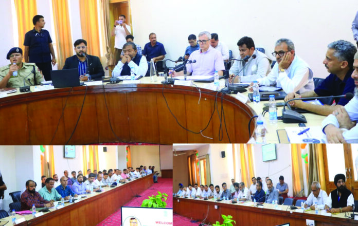 CM Omar, Flood-hit areas, Rajouri, Relief, Fish Eye