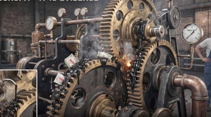 Corruption Is Not the Grease of the Economy—It Is Evidence That the Machine Needs Repair Corruption, Economy, Evidence, Machine Needs Repair, Fish Eye