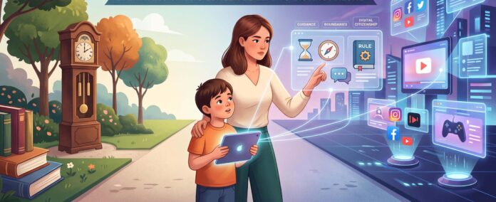 Raising Children, Age Screens, Parenting, Instinct Alone, Fish Eye